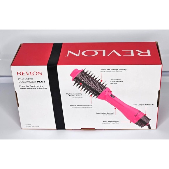 Revlon One Step Volumizer Plus Pink And Black - Picture 3 of 7